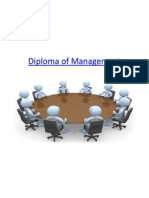 Diploma of Management