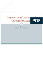 Organisational Change and Corporate Culture