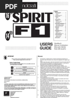 Download Spirit Folio F1 User Manual by Jay Reid SN109081866 doc pdf