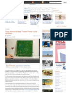 Dye Sensitized Solar Cell