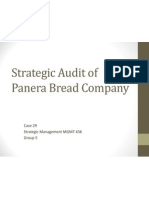 Panera Bread Strategic Audit