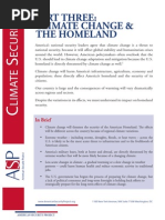 Download Climate Security Report  Part Three - Climate Change and the Homeland by The American Security Project SN109099909 doc pdf
