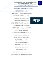 Membros Do Consello Escolar 2012-2013