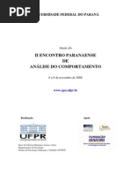 Prevenção de Problemas de Comportamento