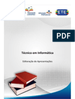 Material EAD - Informática - Editoração de Apresentações