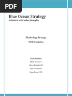 Blue Ocean Strategy With Indian Examples