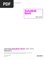 Autodesk Revit MEP Official Training Guide Essentials - Volume 2