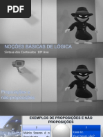 Lógica _ Revisão 10º Ano 