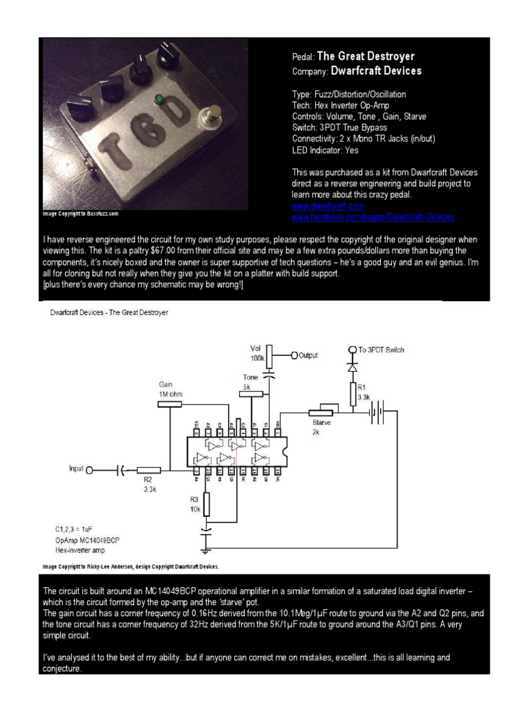 The Great Destroyer - Ricky-Lee Anderson Build | PDF | Operational