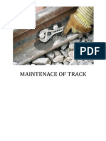 Maintenance of Railway Track