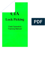 CIA-Lock Picking Field Operative Training Manual