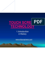 Touch Screen Technology: 2.history