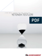 Yetenek Testleri - 2011