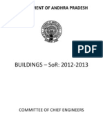 Buildings SoR 2012 13 -GOVERNMENT OF ANDHRA PRADESH