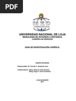Guia de Investigacion Juridica Med 2011