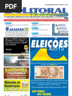Jornal DoLitoral Paranaense - Edição 192 - Online - setembro 2012