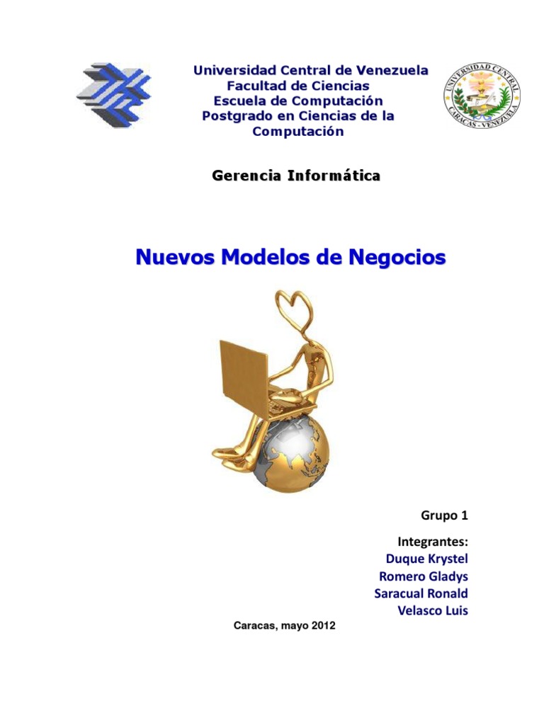 Nuevos Modelos de Negocios | PDF | Modelo de negocio | Comercio electrónico