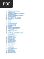 c# Cheat Sheet | C Sharp (Programming Language) | Programming Paradigms