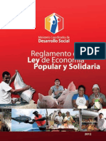 Reglamento de la Ley de Economía Popular y Solidaria