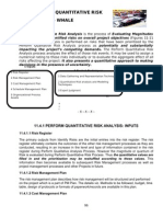 11.4.1 Perform Quantitative Risk Analysis: Inputs