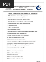 Download ME 2208 Fluid Mechanics and Machinery Lab - Viva Question by Mohan PrasadM SN109159687 doc pdf