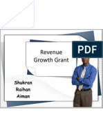 Revenue Growth Grant: Shukran Raihan Aiman