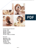 Perrito Beagle Amigurumi Crochet