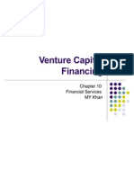 Financial Services m y Khan Ppts Ch 10 Venture Capital