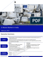 E Waste Market in India 2012 Sample