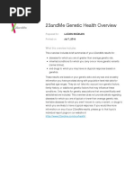 Download 23andMe Printable Report Aug 2013 revision by Lucien Engelen SN109192228 doc pdf