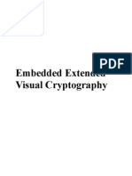 Embedded Extended Visual Cryptography Schemes