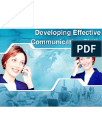 Developing Effective Communication Skills.