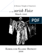 Moorish Voice: March 1943