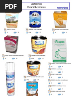 Lacticínios para Sobremesas