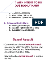 Lecture 11 - Assault GBH &amp Theft