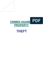 Crimes Against Property: Theft