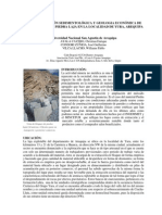 Caracterizacion Sedimentologica de Canteras de Piedra Laja en La Localidad de Yura