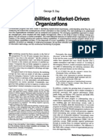 Day - The Capabilities of Market-Driven Organizations