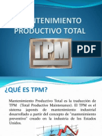 Mantenimiento Productivo Total