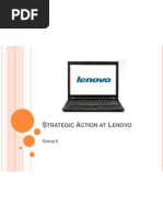 Strategic Action at Lenovo