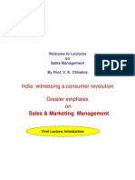 India Witnessing A Consumer Revolution Greater Emphasis On Sales & Marketing Management