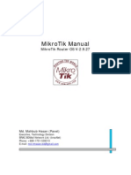 MikroTik Manual