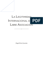 La Legitimidad Internacional de La Libre Asociación