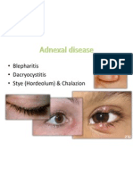 Adnexal Diseases, Corneal Abrasion, FB