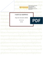 Farstad Shipping: (Type The Document Subtitle)