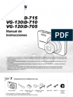 Manual Camara OLYMPUS VG 130