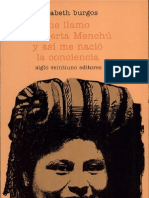 Rigoberta Menchu-Elizabeth Burgos - Me Llamo Rigoberta Menchu y Asi Me Nacio La Conciencia (Fragmento)