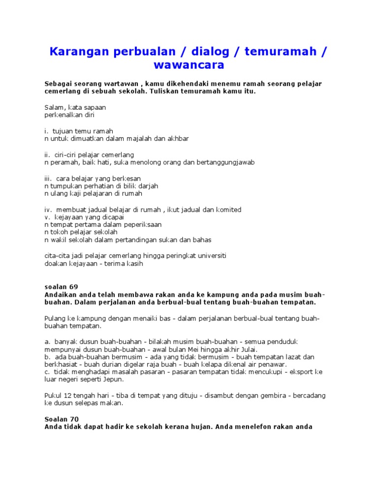 Membuat Essay Beasiswa Contoh Essay  Wawancara Simak Gambar Berikut