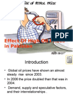 Effect of High Oil Prices in Pakistan Final