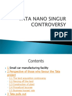 Tata Nano Singur Controversy